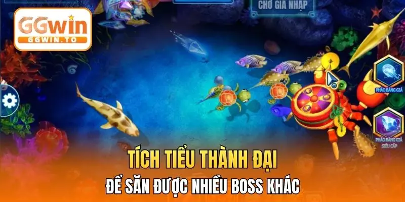 Tích tiểu thành đại để săn được nhiều boss khác
