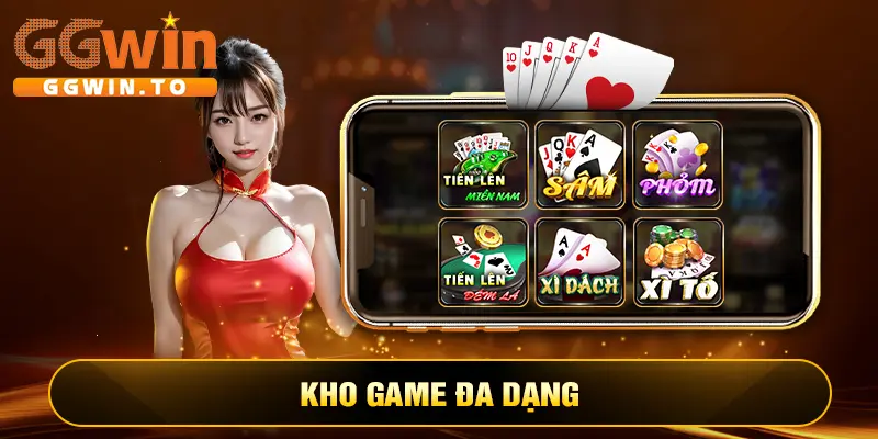 Kho game cá cược tại GGWin được ưa chuộng